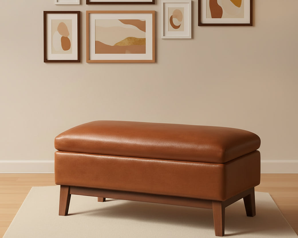 Mid Century Modern Coffee Table With Lift Top Storage-0