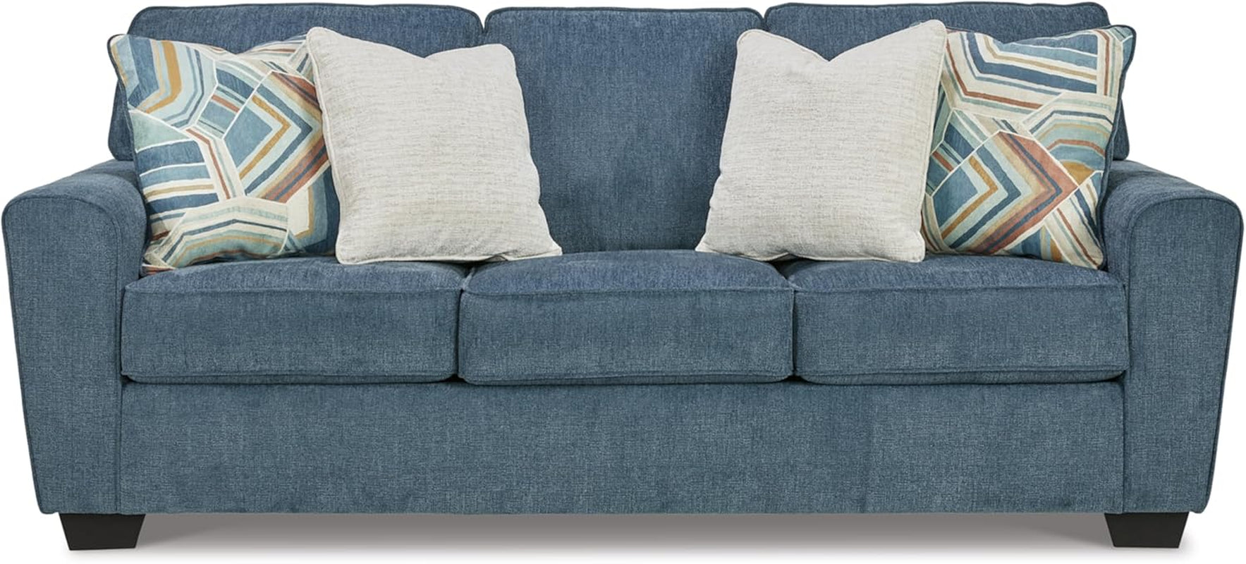 Blue Queen Stainresistant Memory Foam Sleeper Sofa-3