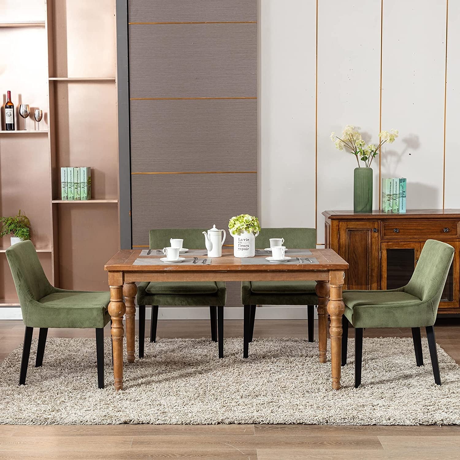 Hardy Haus Modern Upholstered Dining Dining Room
