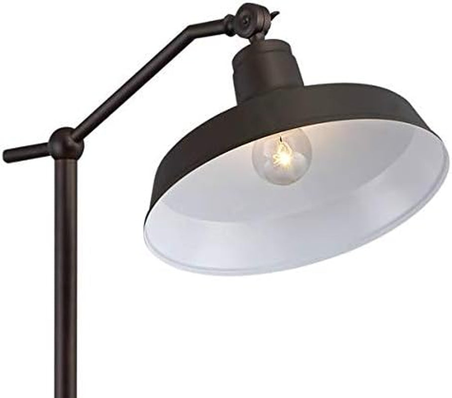 Hardy Haus 61Inch AntiqueBronze Floor Lamp Downbridge Shade Fixture