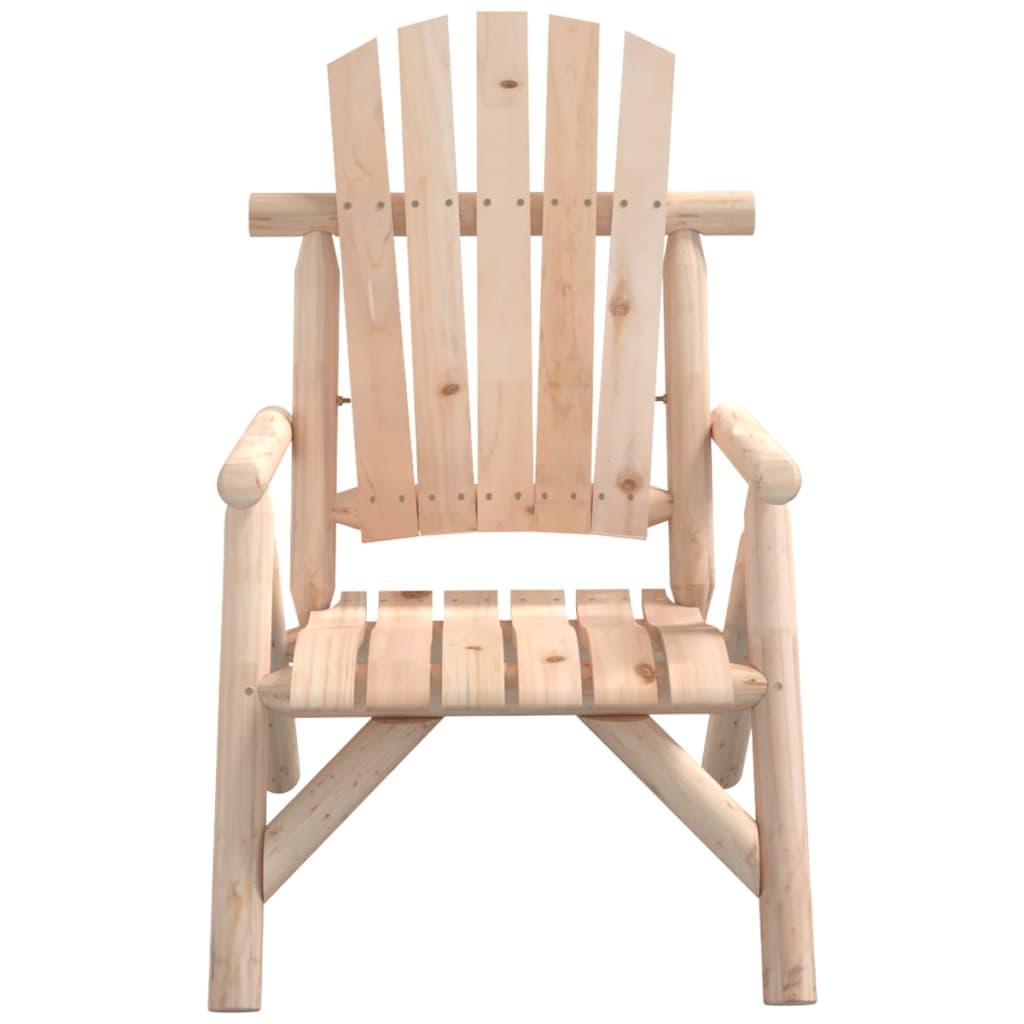 Patio Chair 26.8"x33.9"x40.6" Solid Wood Spruce-1