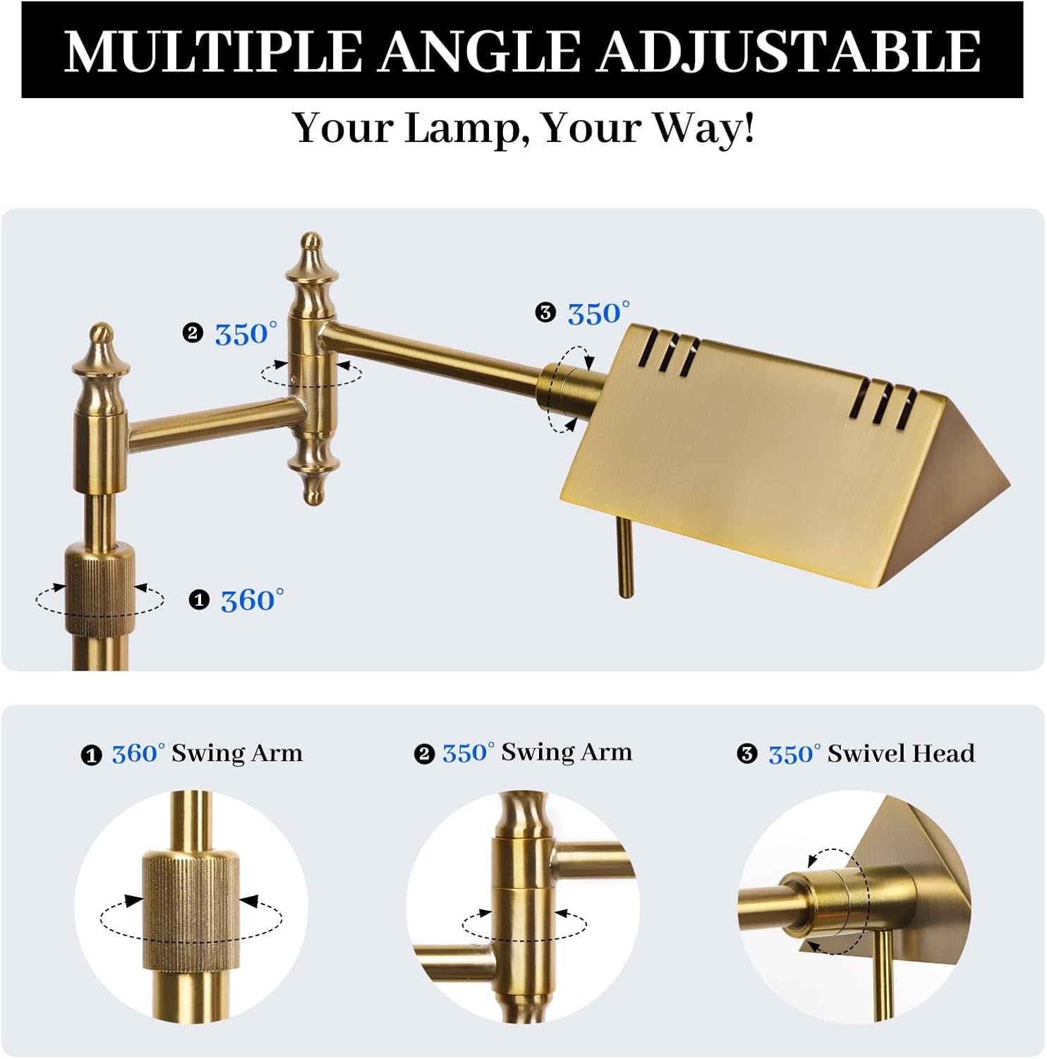 Floor Lamp Height Adjustable