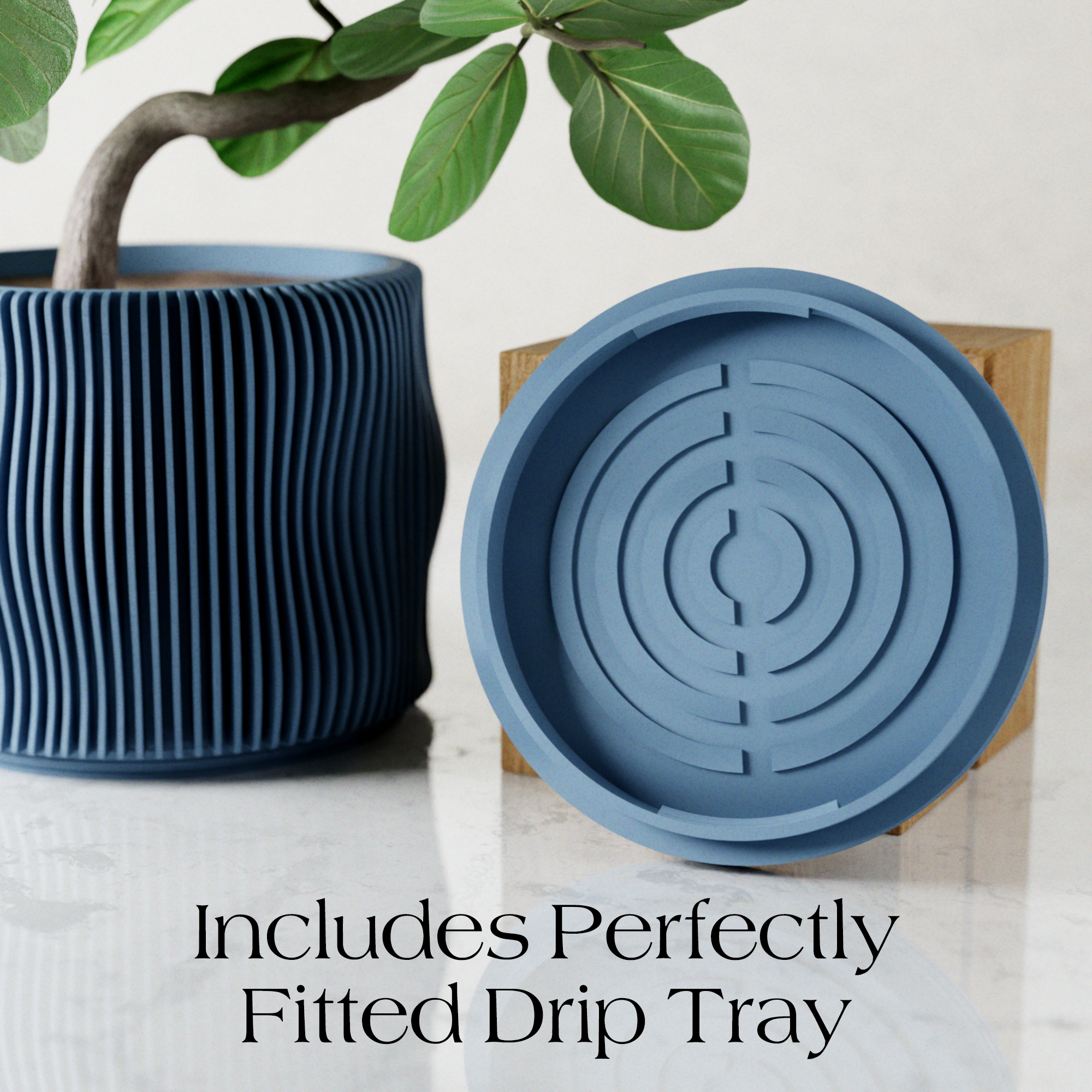 Hardy Haus BUBBLY Planter – Organic Flowing Design