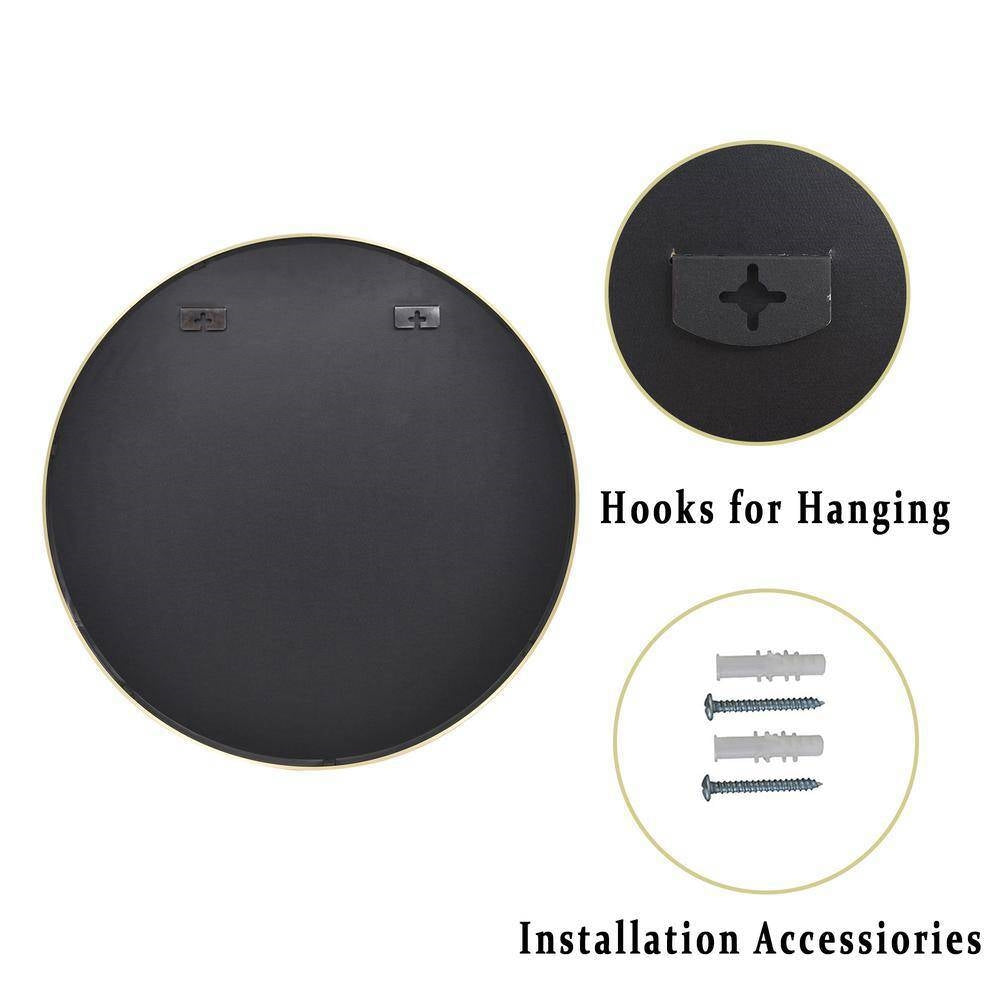 Black hooks for hanging with installation accessories on a white background