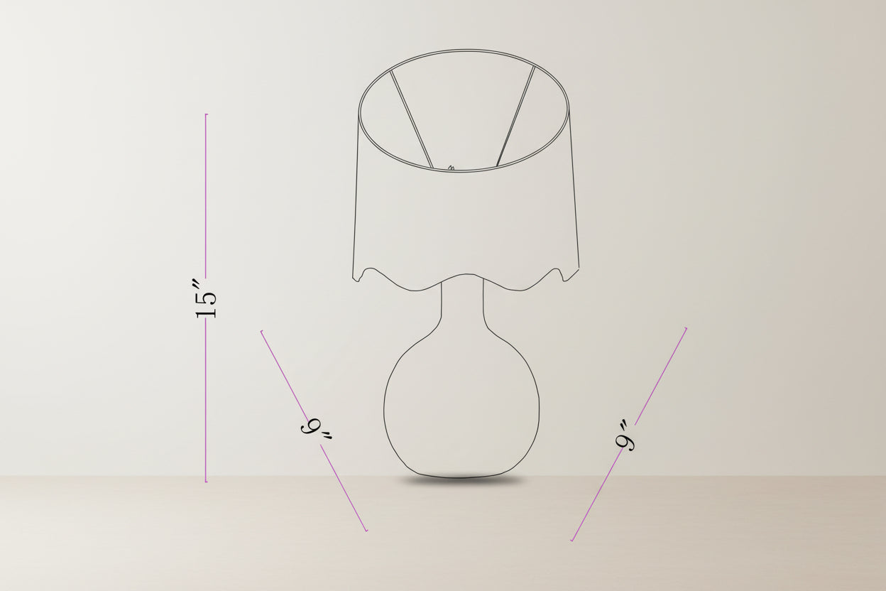 Atenxoxola Red Translucent Table Lamp-4