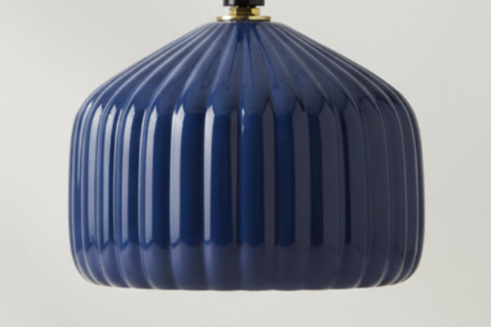 Navarrenx Blue Table Lamp-1