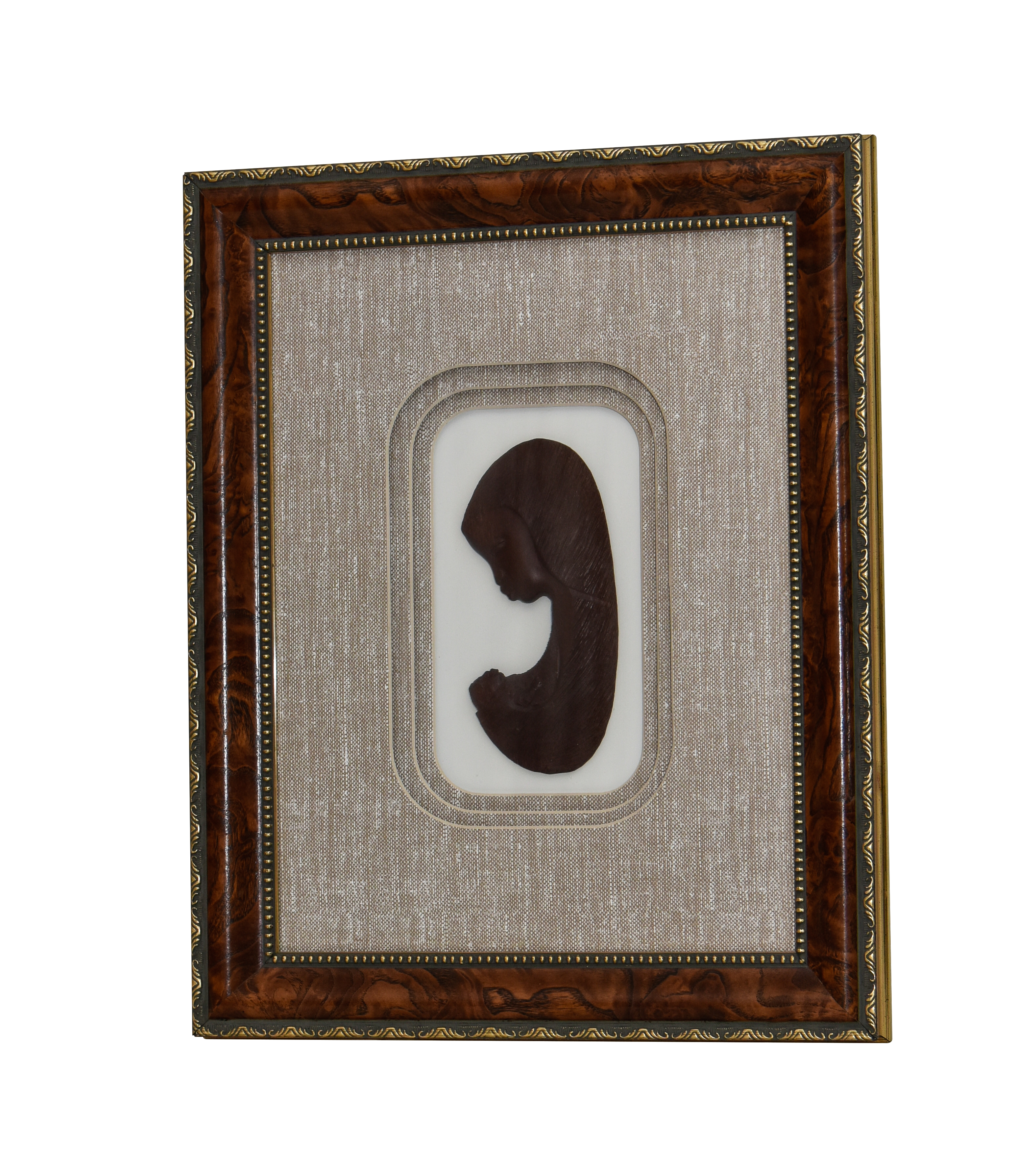 Madonna with Baby Shadow Box 1