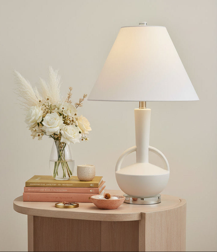 Witmarsum White Table Lamp-0