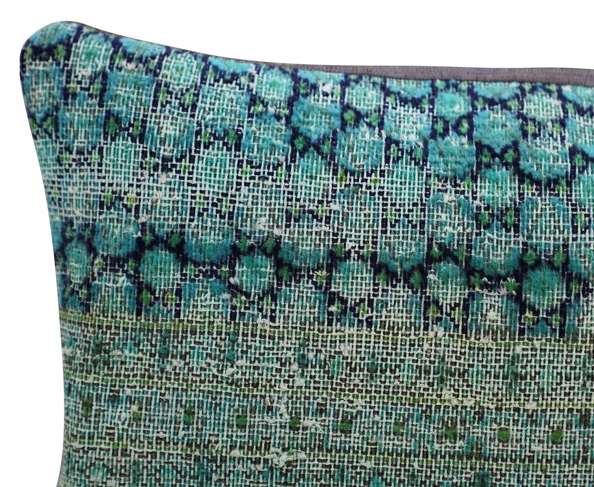 Canvello Antique Rug Sofa Cushion Pillows - 16"x16"