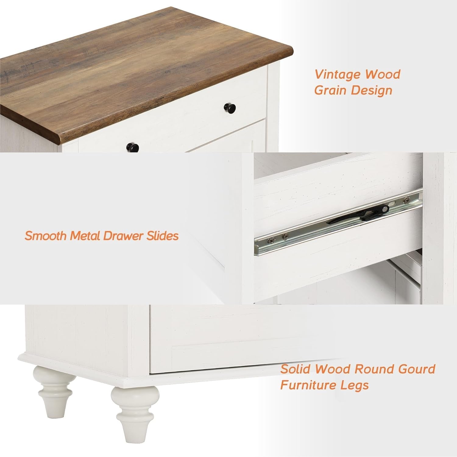 Hardy Haus 68 Inch Buffet Cabinet With Storage Modern Farmhouse