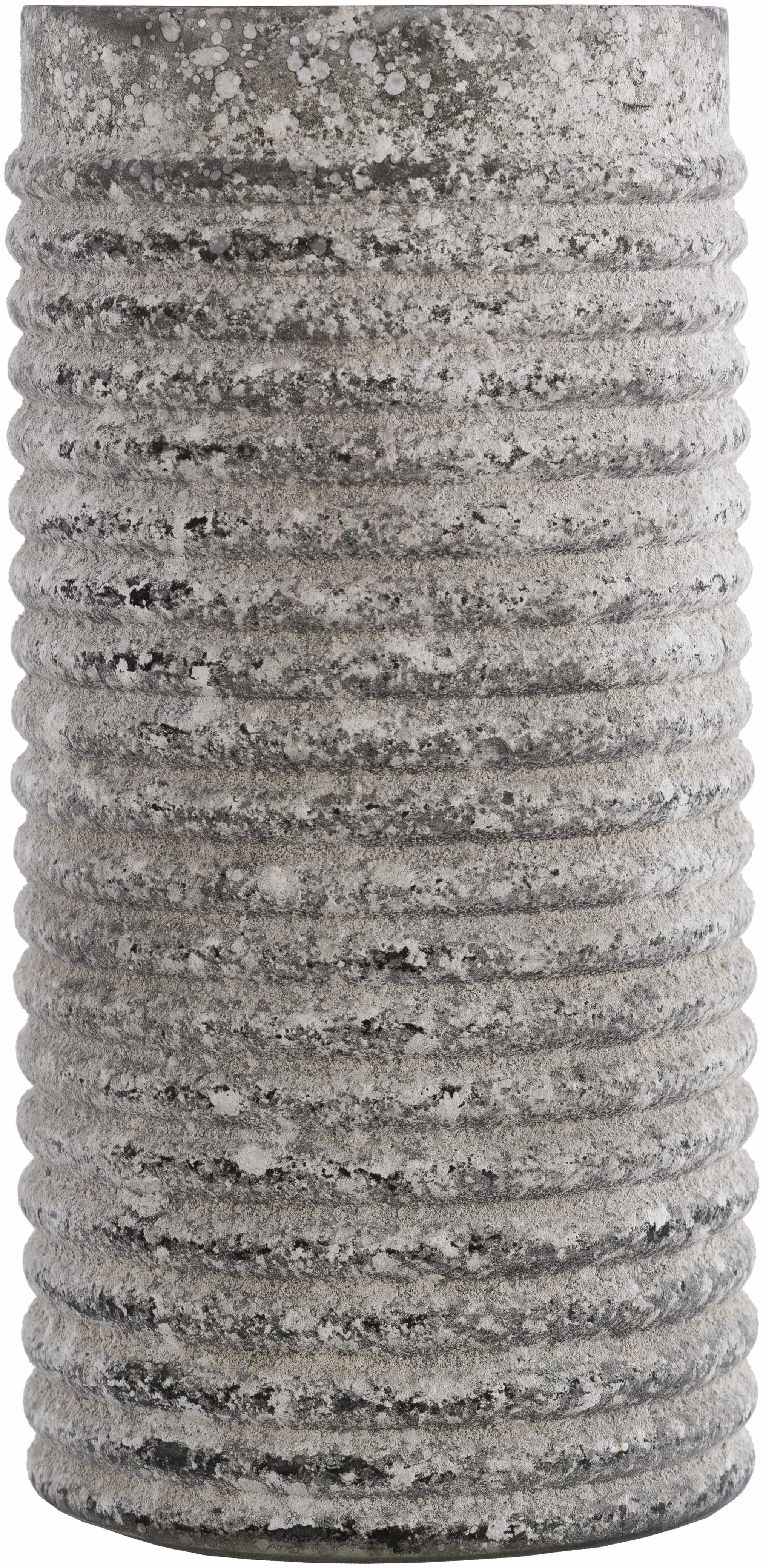 Polopina Gray Textured Cylindrical Decor-1