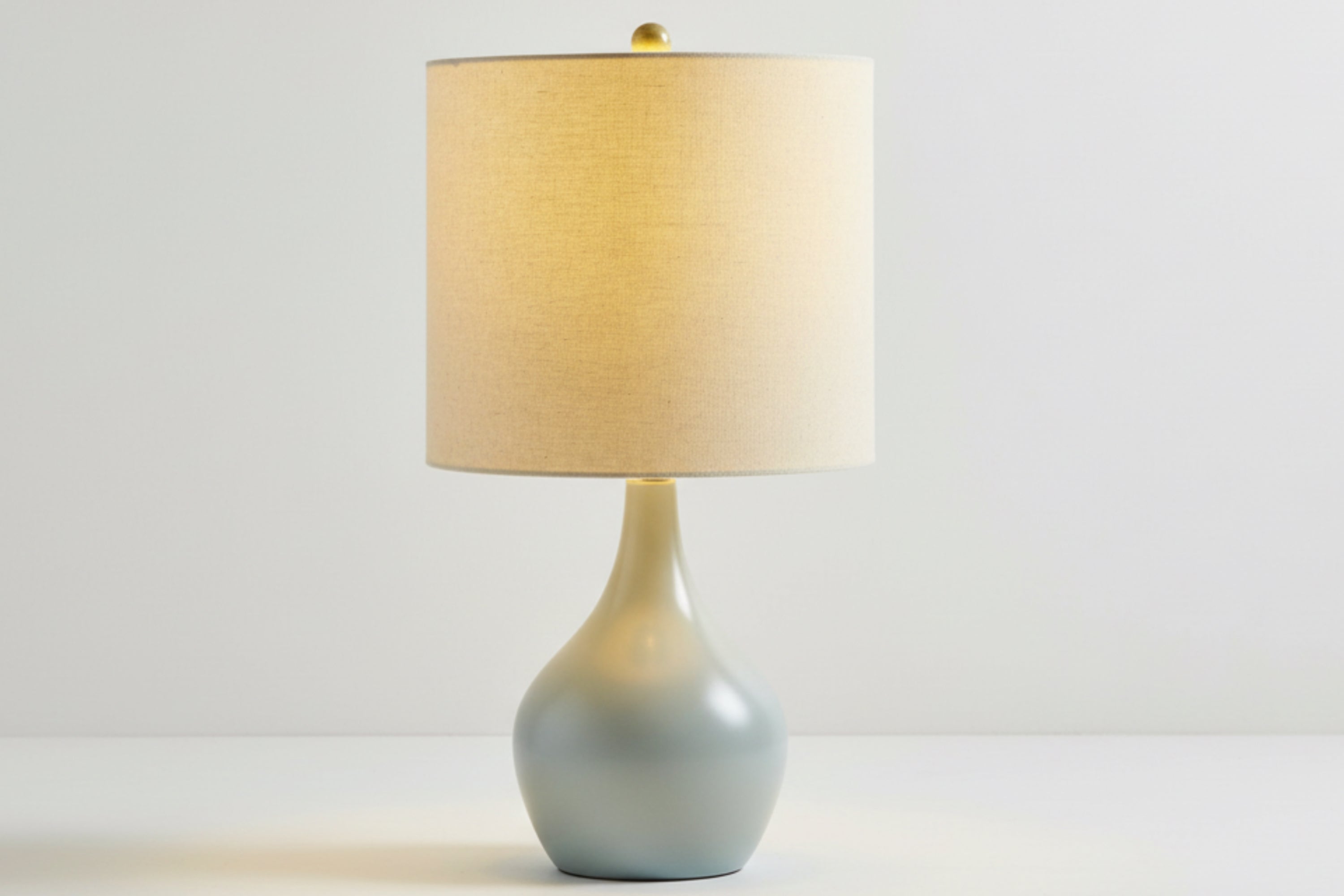 Sparanise Blue Ceramic Table Lamp-1
