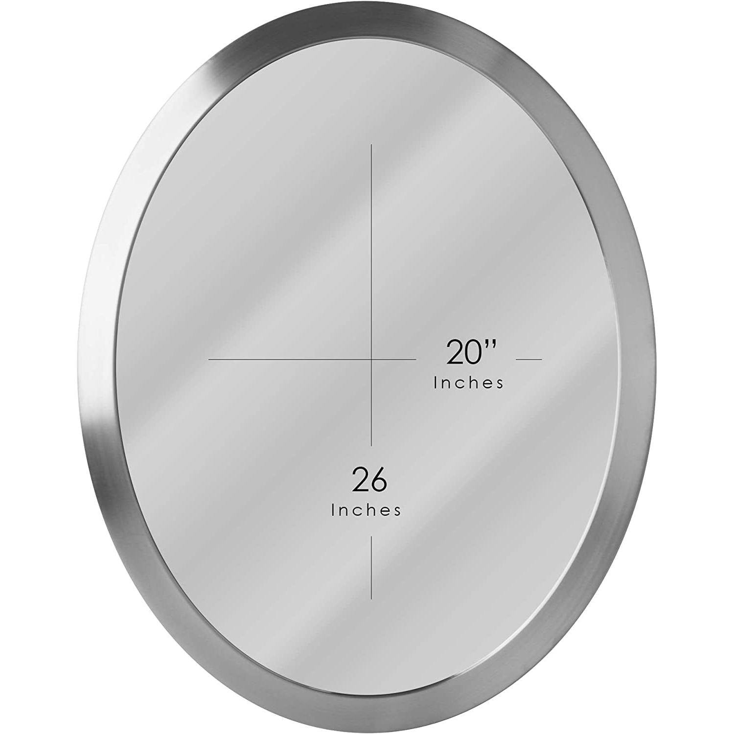 Round metal object with measurement markings on a white background