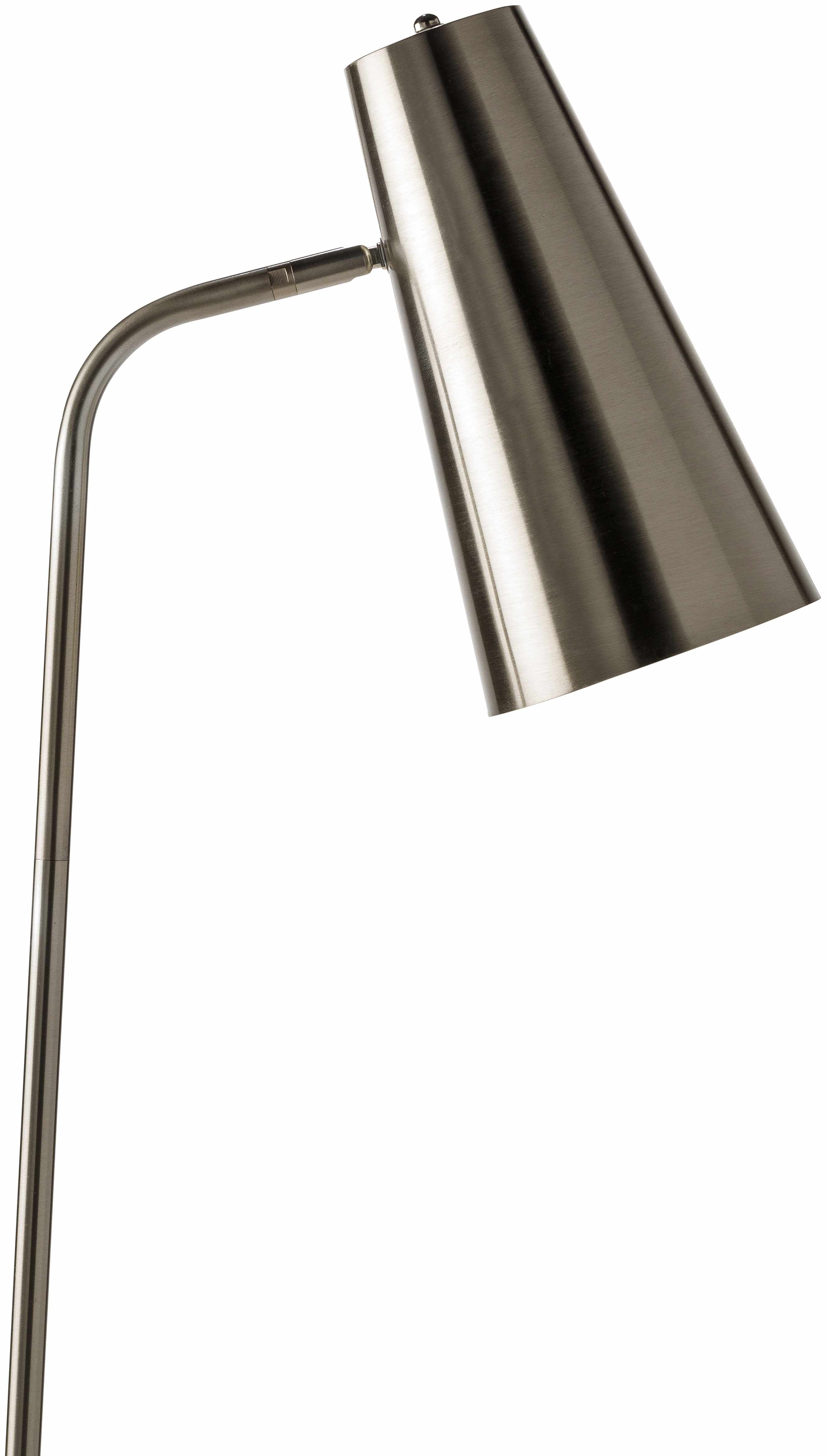 Hardy Haus Montacuto Metallic - Nickel Floor Lamp