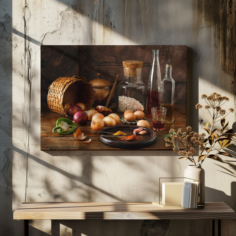 Wall art Smells. Food-4
