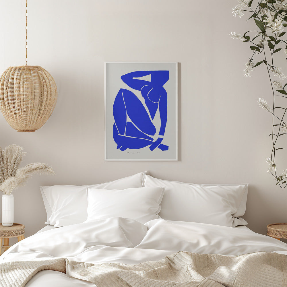 Wall art Nudo Blu III 1952-2