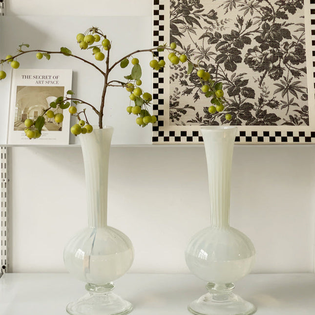 Jade Tall Vase Flower Vase