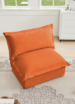 Koala Armless Sofa - Orange-2