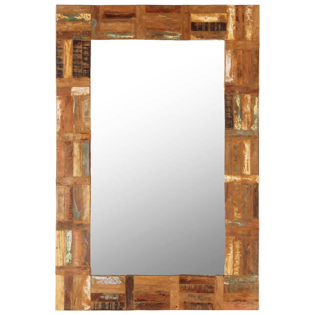 Decorative Mirror Wall Mirror Bathroom Mirror Solid Reclaimed Wood