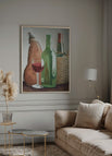 24X36 / In White Floating Frame