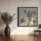 24X24 / In Black Floating Frame