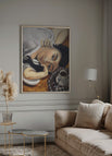 24X36 / In White Floating Frame