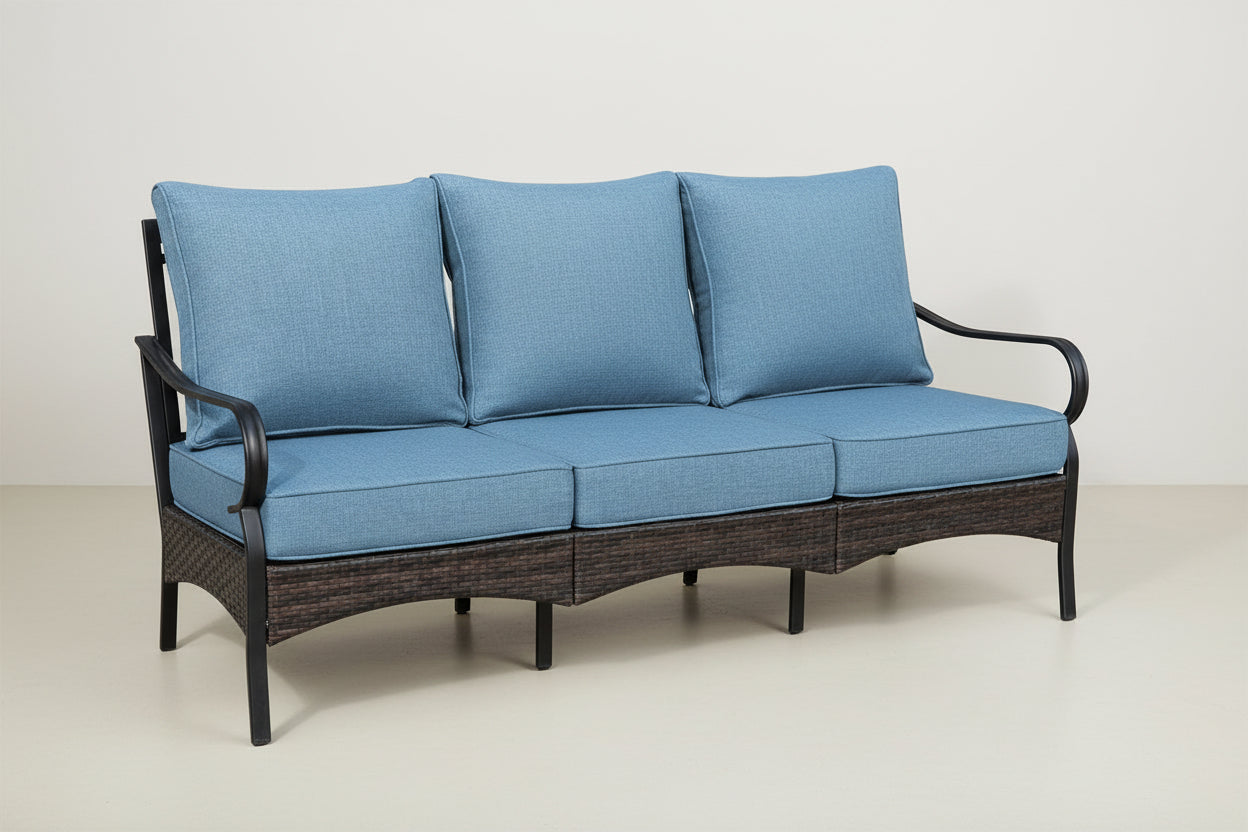 Stylish Outdoor Patio Furniture Set with Thick Cushions-1