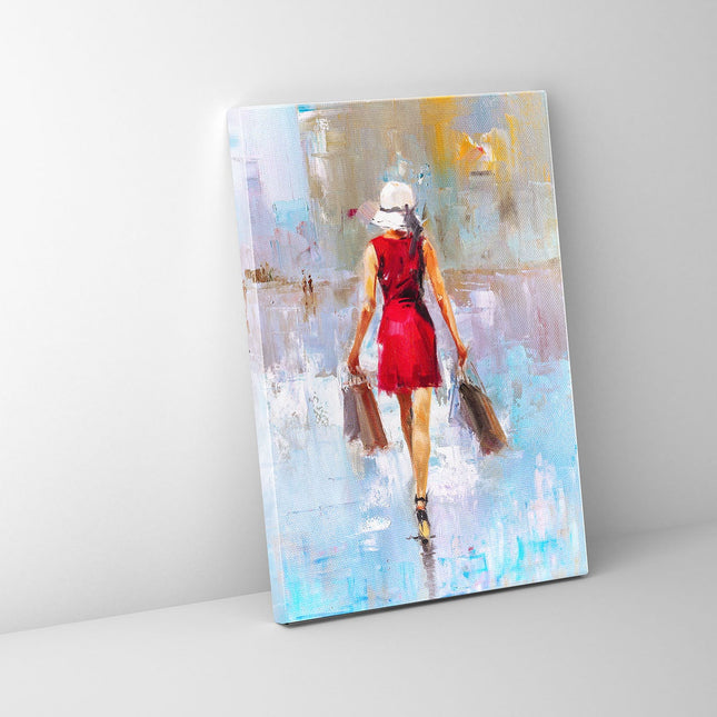 Wall Art-Fashion Lady-Canvas Print-1