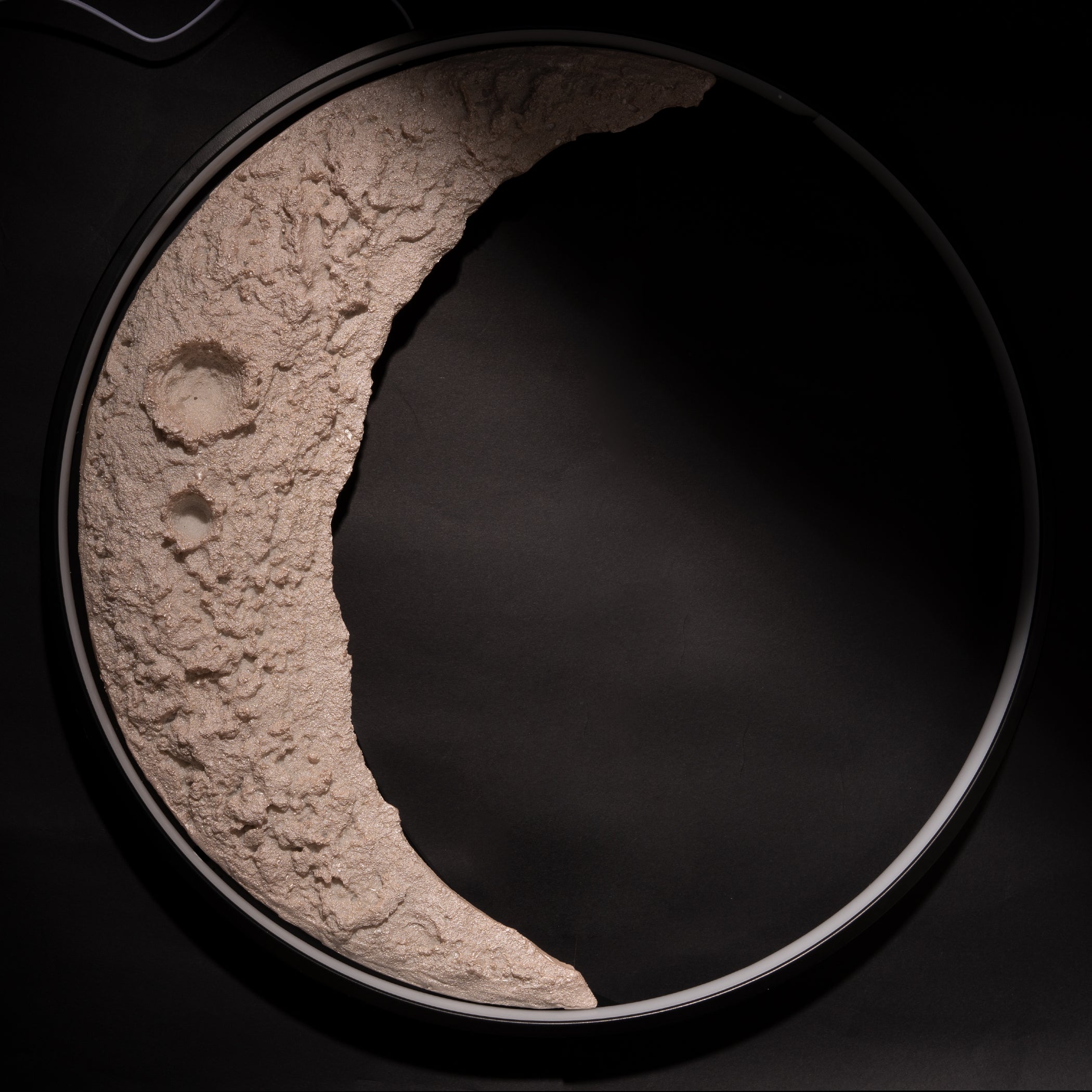 Cosmetic product with beige shade on a dark background