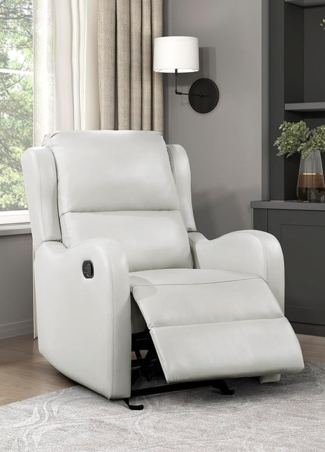 Recliner Chair Living Room Reclining Sofa Chair, Home Theater Seating Modern Recliner, Manual Recliner Sofa Chair for Living Room/Office/Apartment, Glider Recliner, Taupe-1