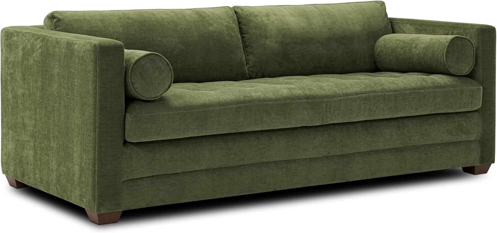 EightyTwoInches Pull Out Sofa Bed With Hidden Mattress-2