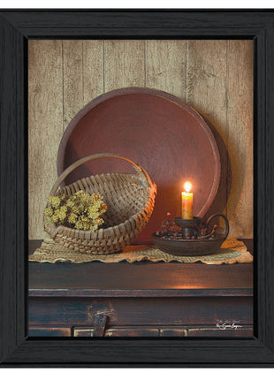The Red Bowl 1 Black Framed Print Wall Art-1