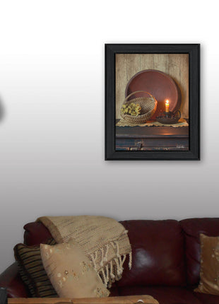 The Red Bowl 1 Black Framed Print Wall Art-3