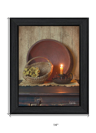 The Red Bowl 1 Black Framed Print Wall Art-4