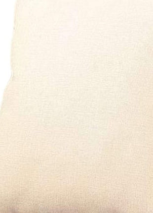 Set of Four 18" Ivory Fabric Throw Pillows-4