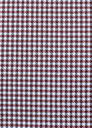 Set of Four 18" Black And Red Houndstooth Throw Pillows-8