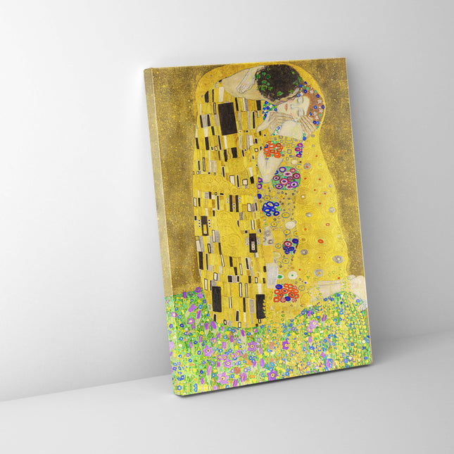 " The Kiss" Fine Art-Gold varnish-1
