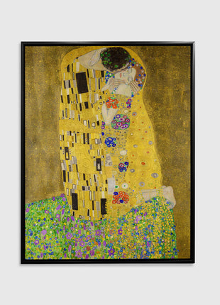 " The Kiss" Fine Art-Gold varnish-3