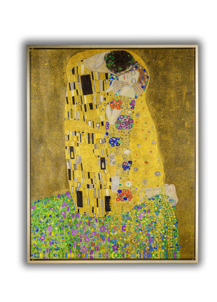 " The Kiss" Fine Art-Gold varnish-5