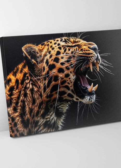 High Resolution detailed print of Leopard 48" x 36"-0