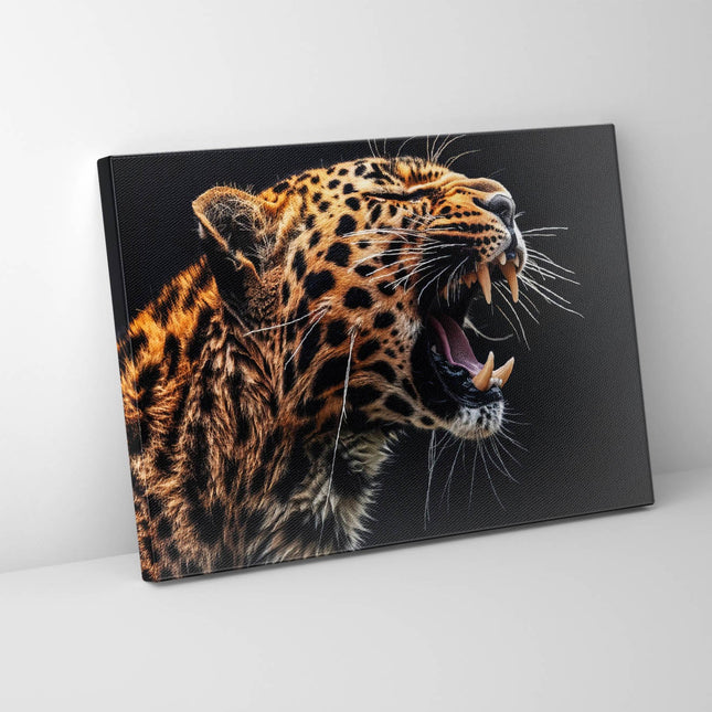 High Resolution detailed print of Leopard 48" x 36"-0