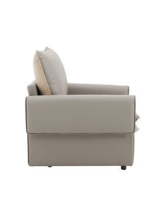Modern Style Oversized Armchair Accent Chair Single Sofa Lounge Chair for Living Room, Bedroom-2