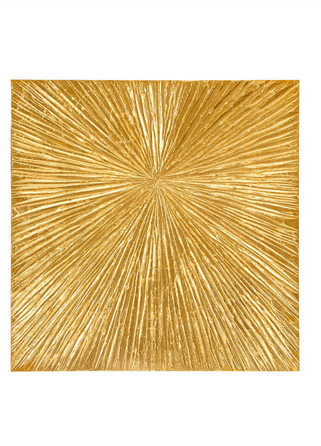 Hand Painted Dimensional Resin Wall Art-0