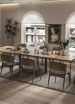Rustic Vintage Brown Conference Tables for 16-4