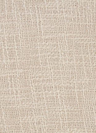Set of Two 20" Beige Cotton Throw Pillows-7