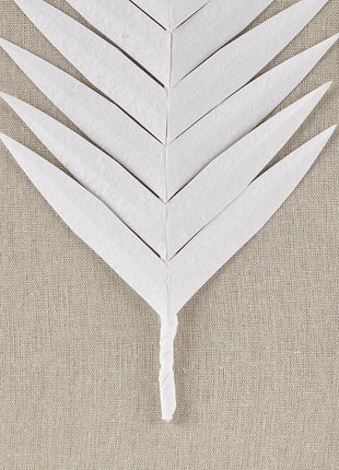 Framed Rice Paper Palm Leaves 3-piece Shadowbox Wall Decor-3