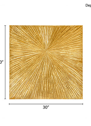 Hand Painted Dimensional Resin Wall Art-3