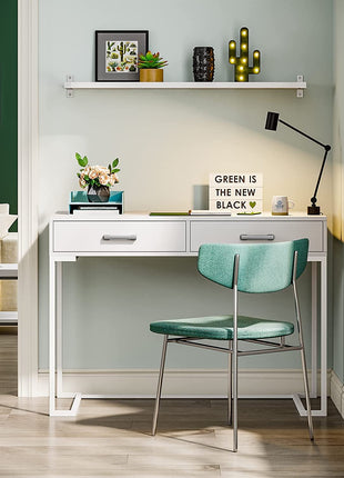 White Vanity Table Dressing Desk-3