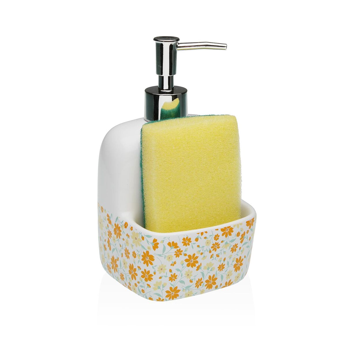 Soap Dispenser Versa CLIVIA Ceramic 9,4 x 17,8 x 10,5 cm-0