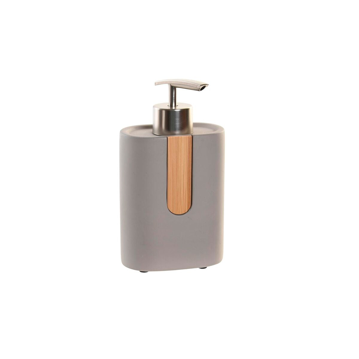 Soap Dispenser DKD Home Decor Natural Grey Orange Cement-0